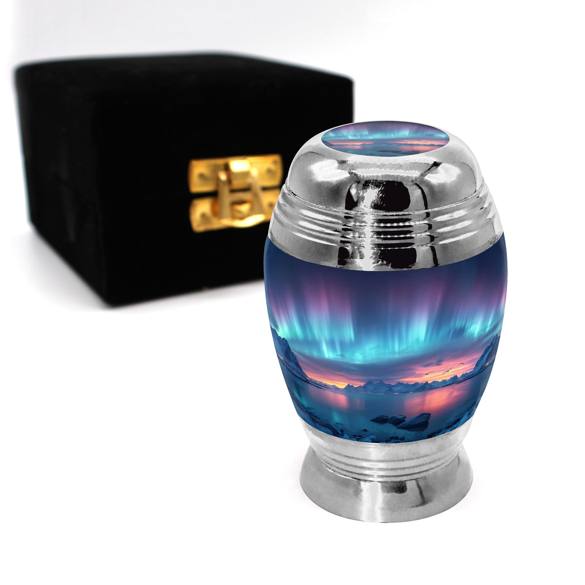 Northern Aurora Ashes Keepsake Urns – Tiny, Small & Mini Keepsake Urns for Ashes | Cremation Keepsakes
