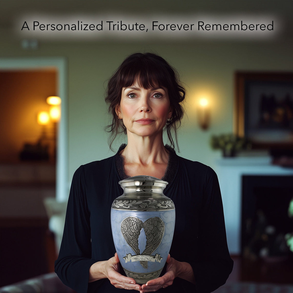 Commemorative Cremation Urns Home & Garden Blue Loving Angel Cremation Urns