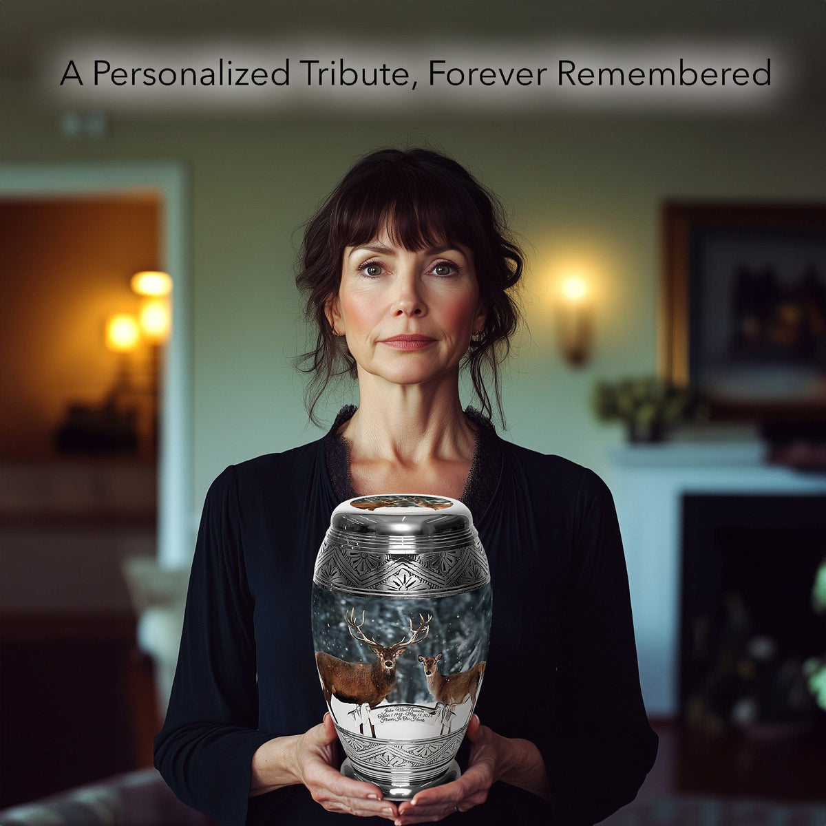 Commemorative Cremation Urns Home & Garden Divine Deer Cremation Urns