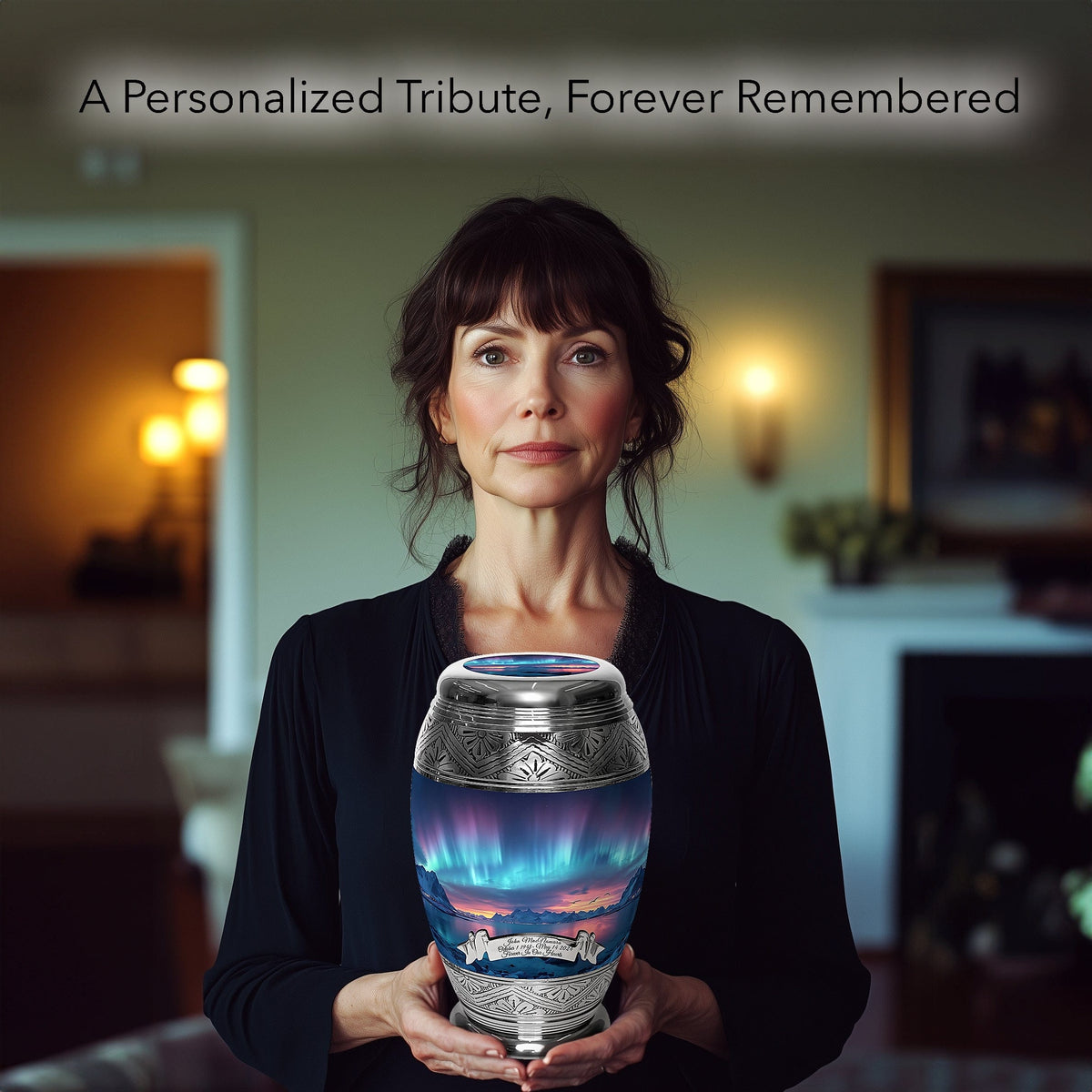 Commemorative Cremation Urns Northern Aurora Cremation Urns