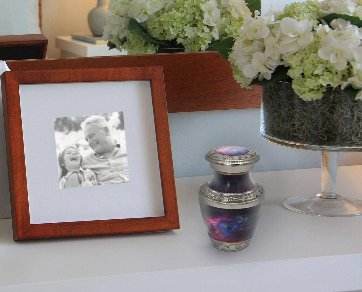 Commemorative Cremation Urns Home & Garden Interstellar Nebula Cremation Urn