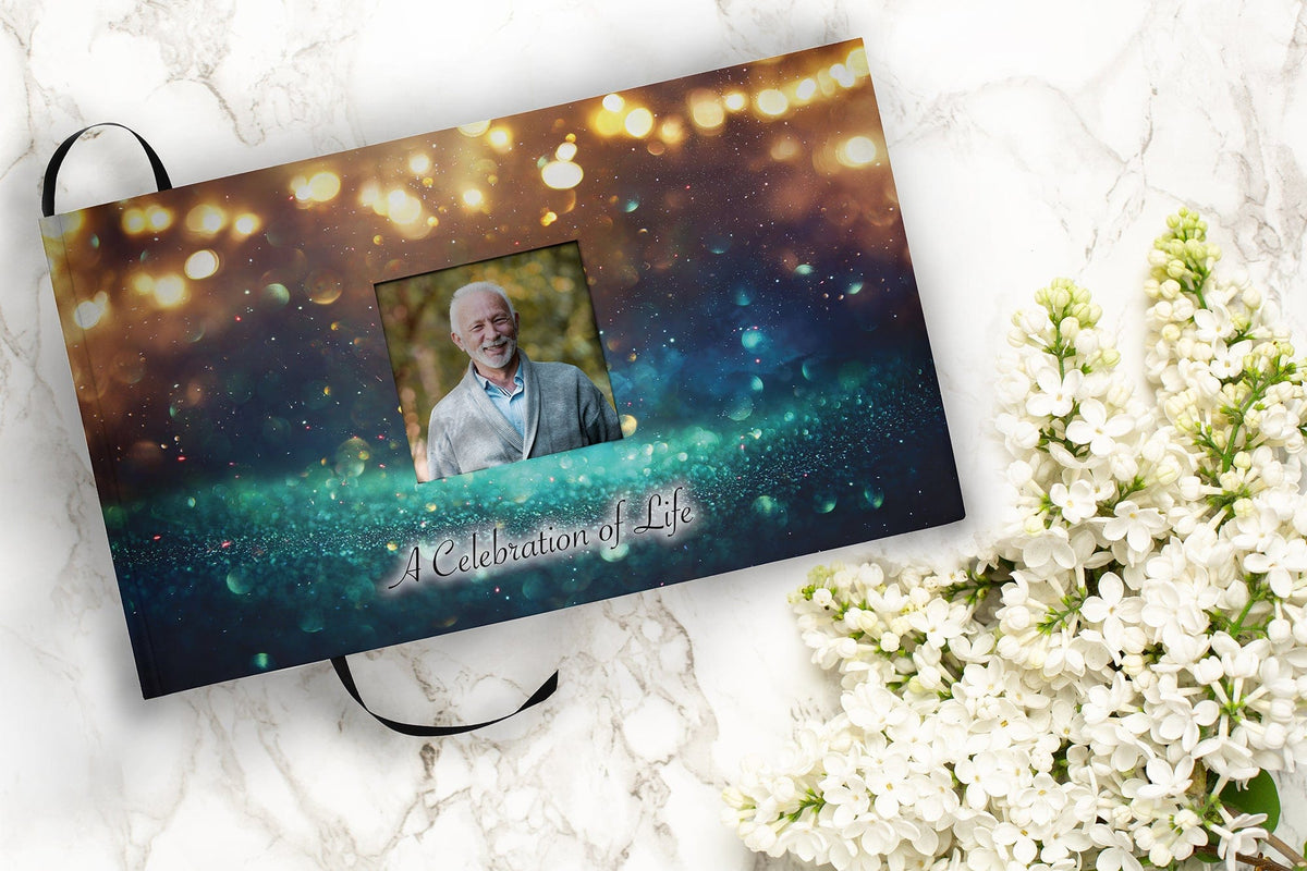 Commemorative Cremation Urns Home & Garden Matching Guestbook Baby Blue Loving Angel Wings Cremation Urn