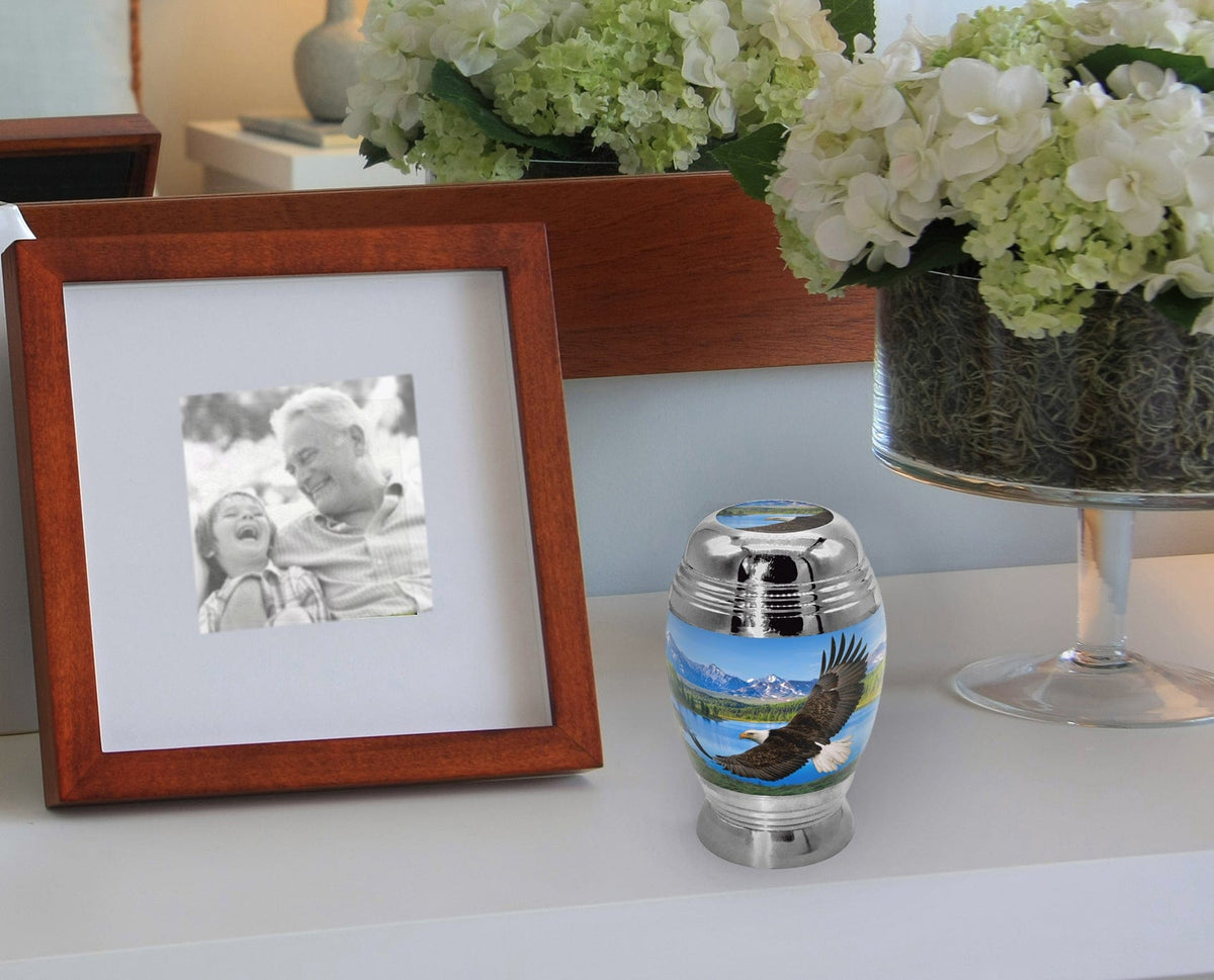 Commemorative Cremation Urns Majestic Bald Eagle Cremation Urn