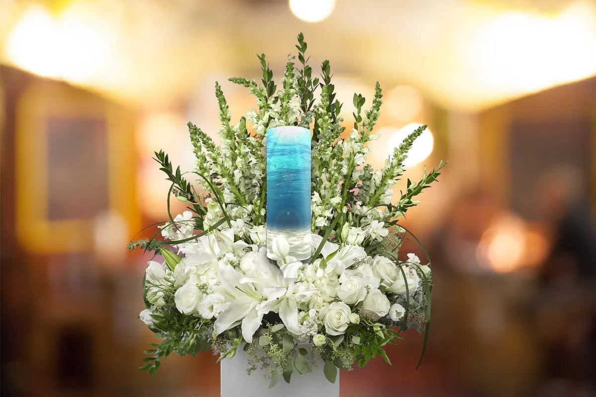 Tayyab01 Oceanic - Biodegradable & Eco Friendly Burial or Scattering Urn / Tube