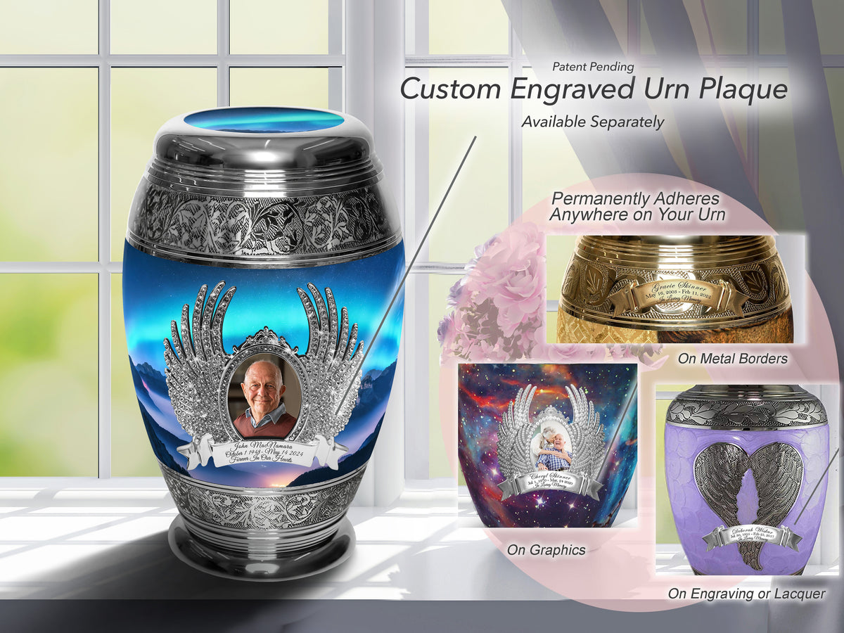 Aurora Borealis Cremation Urns