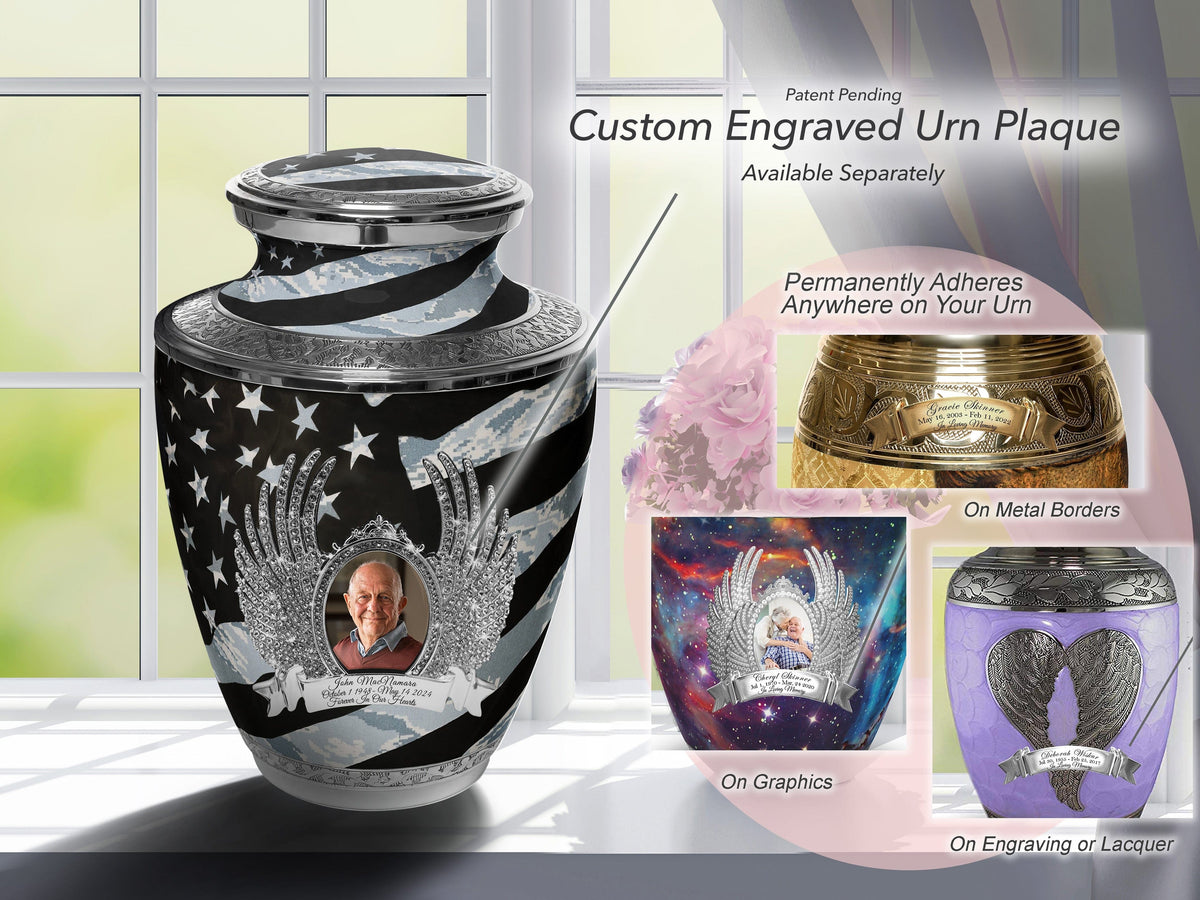 Commemorative Cremation Urns Home & Garden Air Force Tiger Stripe Flag Military Cremation Urns