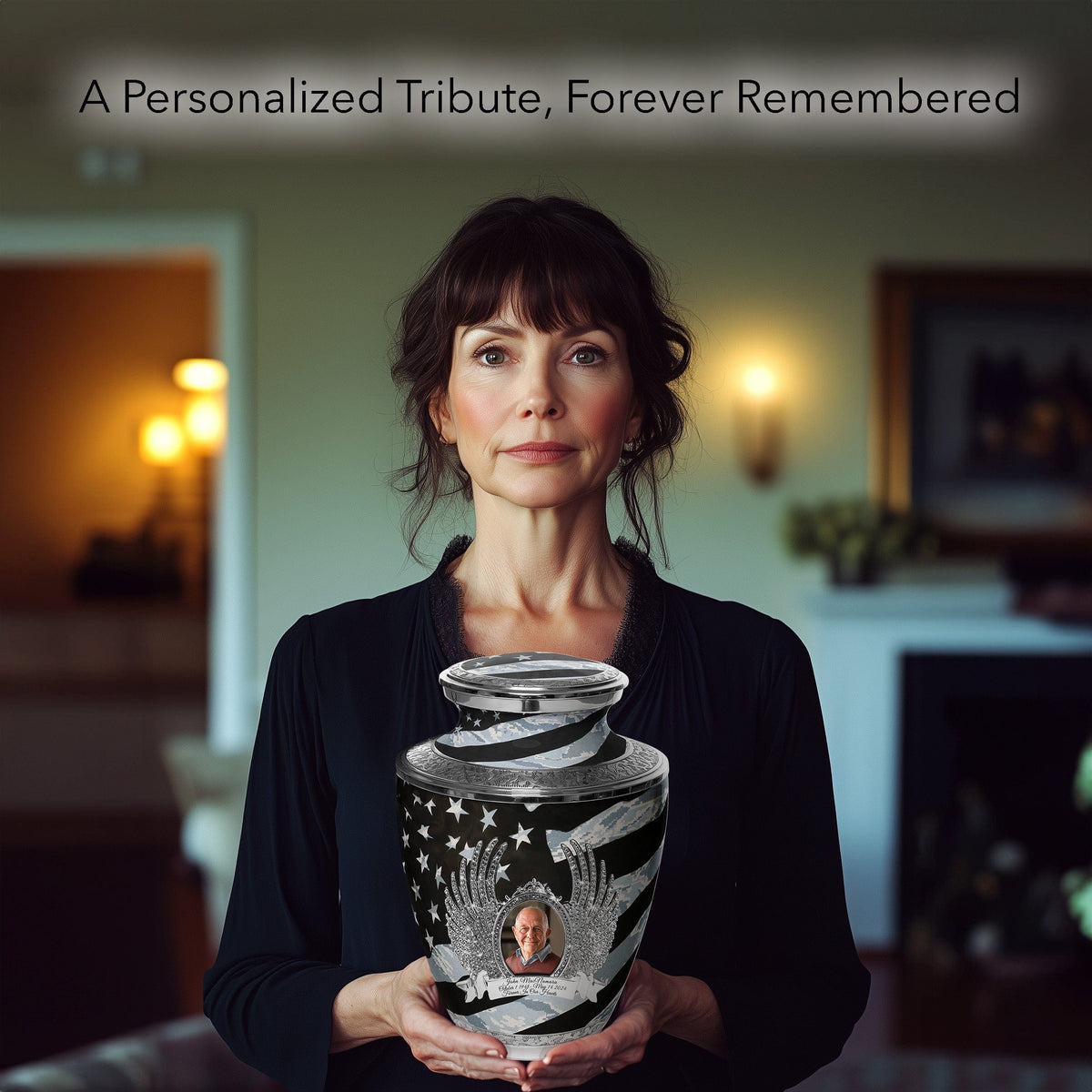 Commemorative Cremation Urns Home & Garden Air Force Tiger Stripe Flag Military Cremation Urns