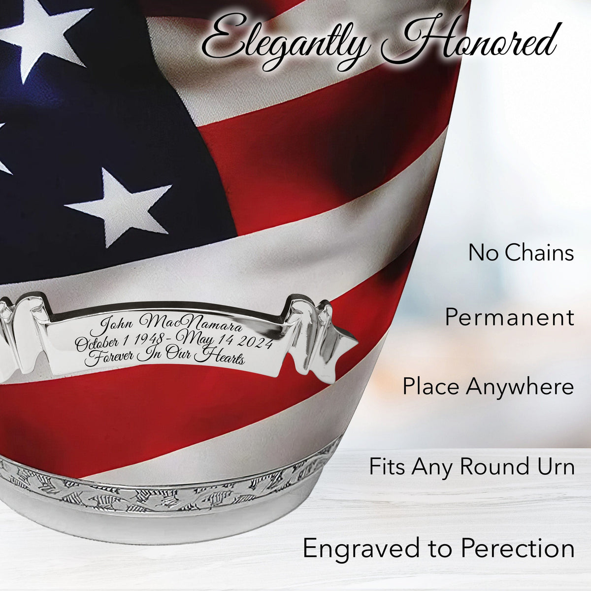 Commemorative Cremation Urns Home & Garden American Flag Cremation Urns