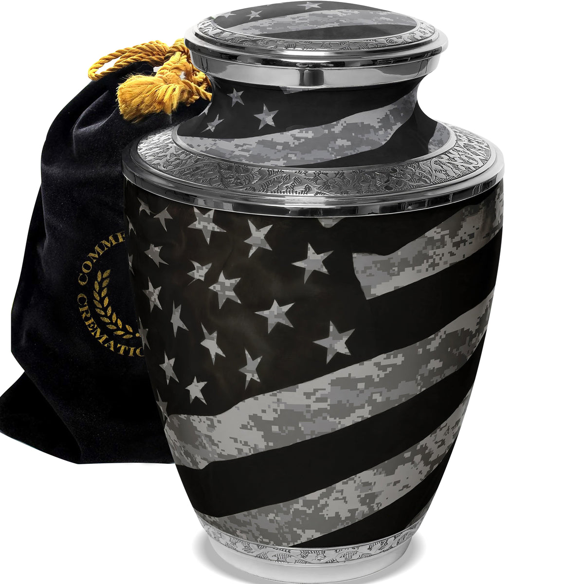 Commemorative Cremation Urns Home & Garden Army UCP Flag Military Cremation Urns