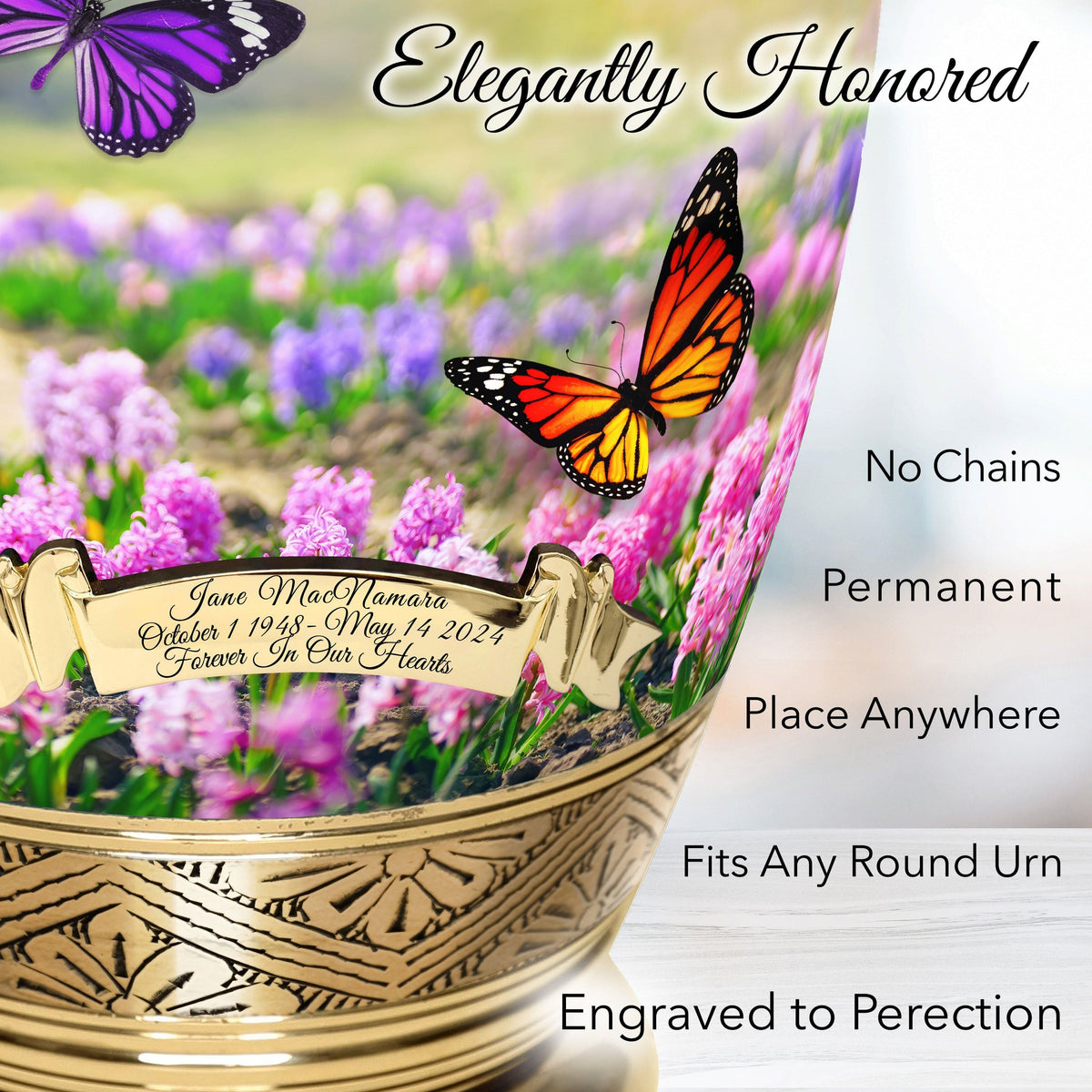 Commemorative Cremation Urns Home & Garden Blissful Butterflies Cremation Urns