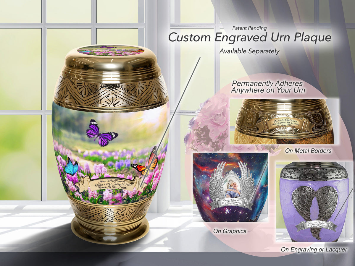 Commemorative Cremation Urns Home & Garden Blissful Butterflies Cremation Urns