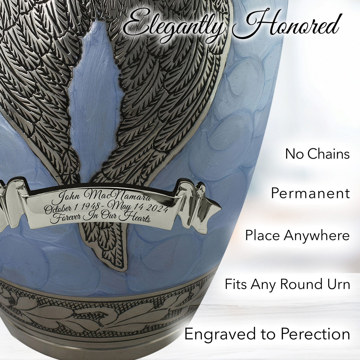 Commemorative Cremation Urns Home & Garden Blue Loving Angel Cremation Urns