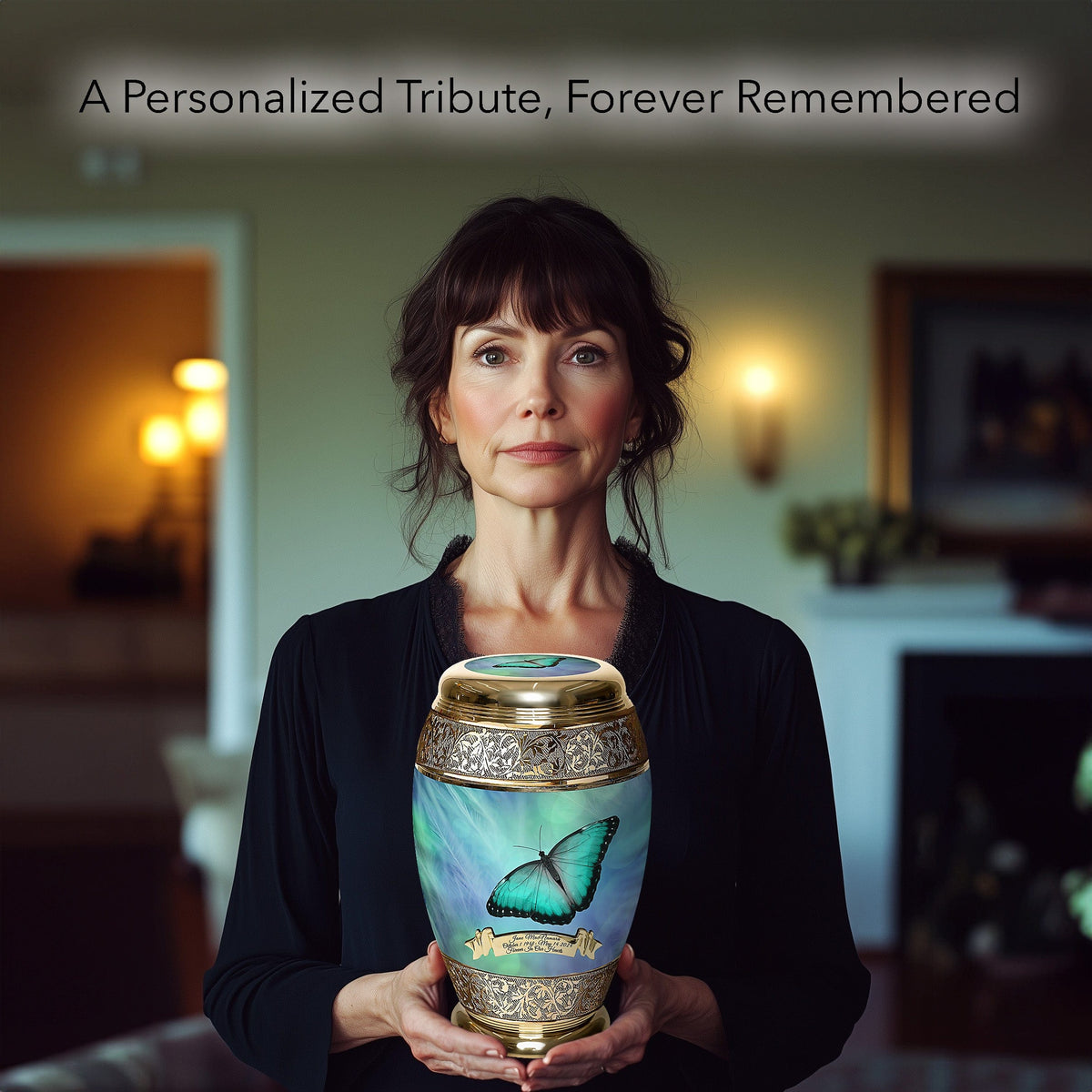 Commemorative Cremation Urns Home & Garden Bokeh Butterfly Cremation Urns