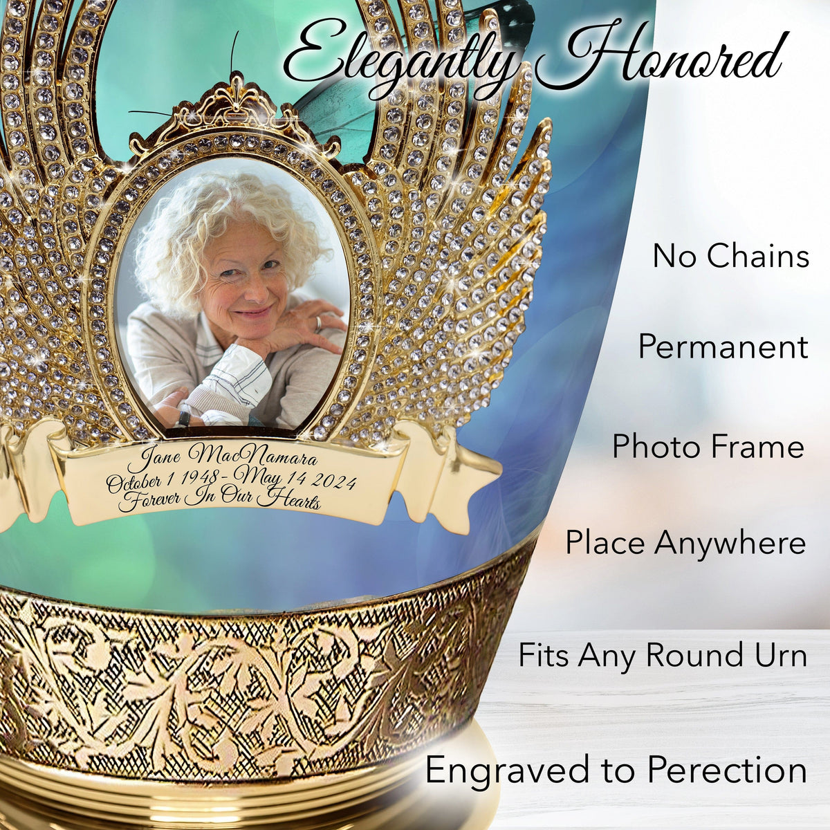 Commemorative Cremation Urns Home & Garden Bokeh Butterfly Cremation Urns