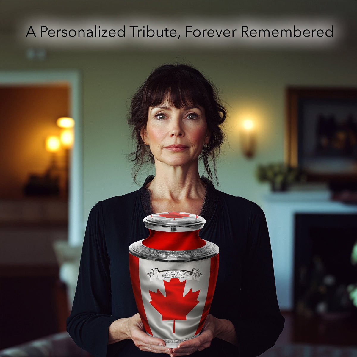 Commemorative Cremation Urns Home & Garden Canadian Flag Cremation Urns