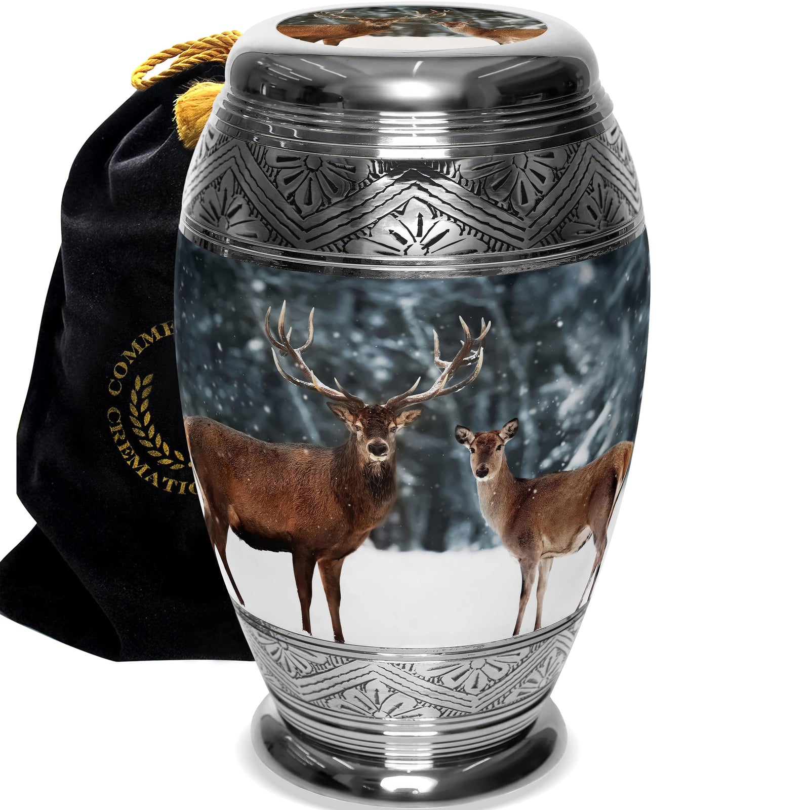 Commemorative Cremation Urns Home & Garden Divine Deer Cremation Urns