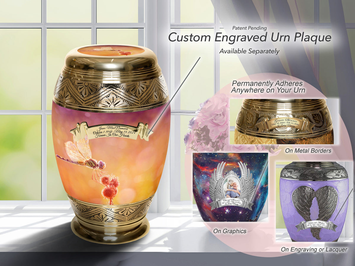 Commemorative Cremation Urns Home & Garden Dreamy Dragonfly Cremation Urns