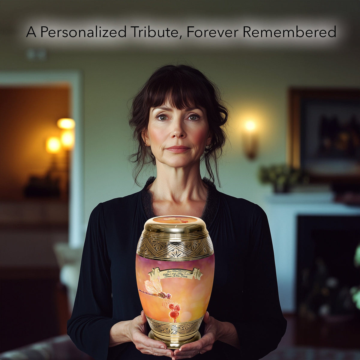 Commemorative Cremation Urns Home & Garden Dreamy Dragonfly Cremation Urns