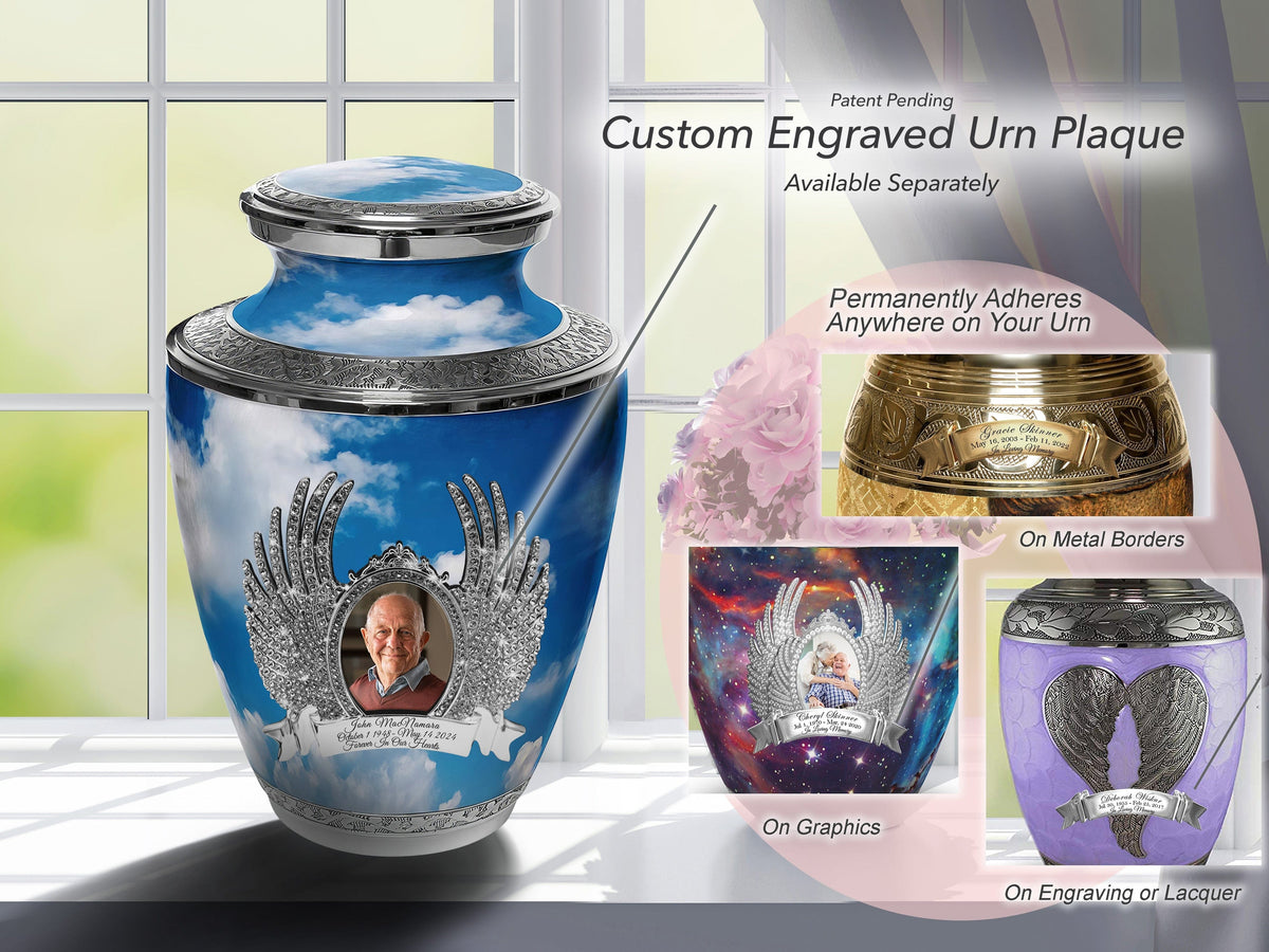 Commemorative Cremation Urns Home & Garden Heavenly Clouds Cremation Urns