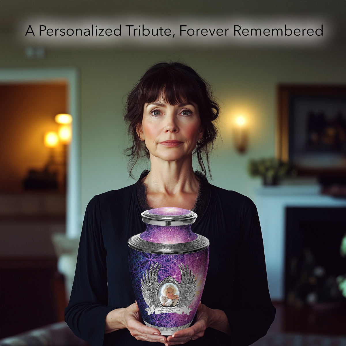 Commemorative Cremation Urns Home & Garden Seed of Life Geometric Cremation Urns