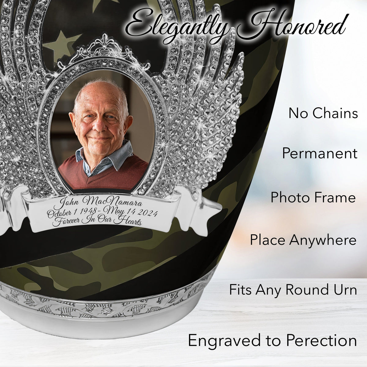 Commemorative Cremation Urns Home & Garden Traditional Camouflage Cremation Urns