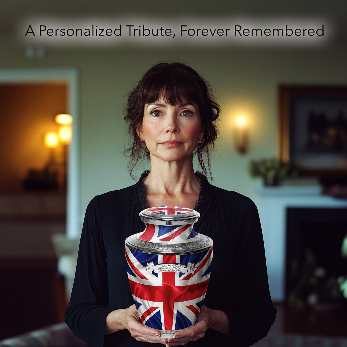 Commemorative Cremation Urns Home & Garden UK Flag Cremation Urns