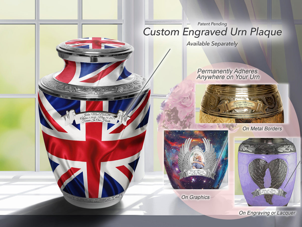 Commemorative Cremation Urns Home & Garden UK Flag Cremation Urns