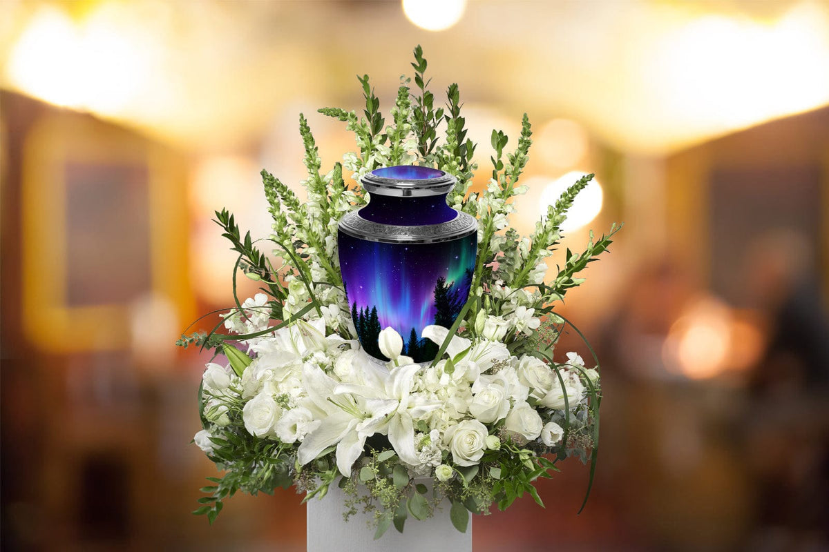 Commemorative Cremation Urns Northern Lights Cremation Urns