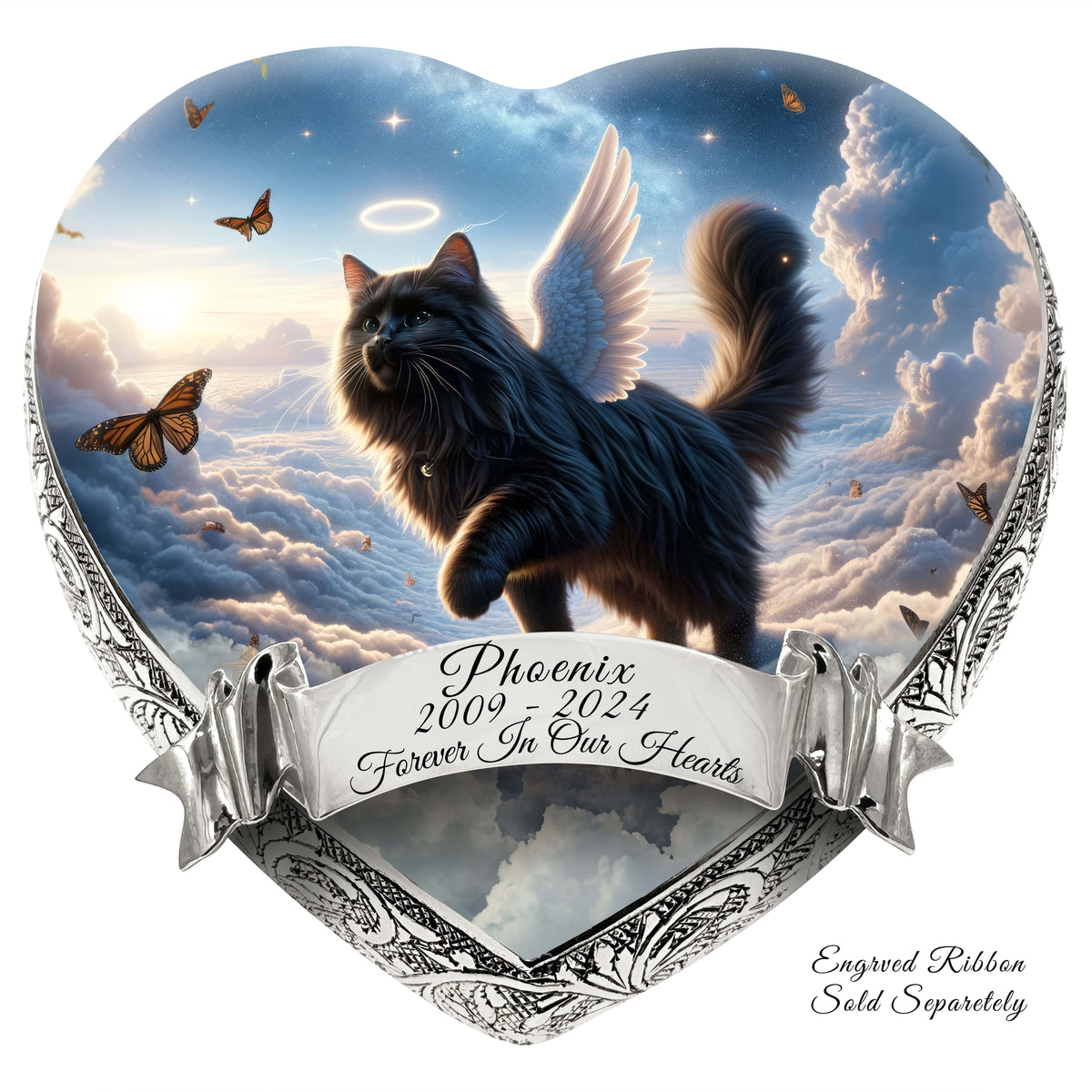 Eternal Elegance Cat Urns XXS Cosmic Charm Cat Urn