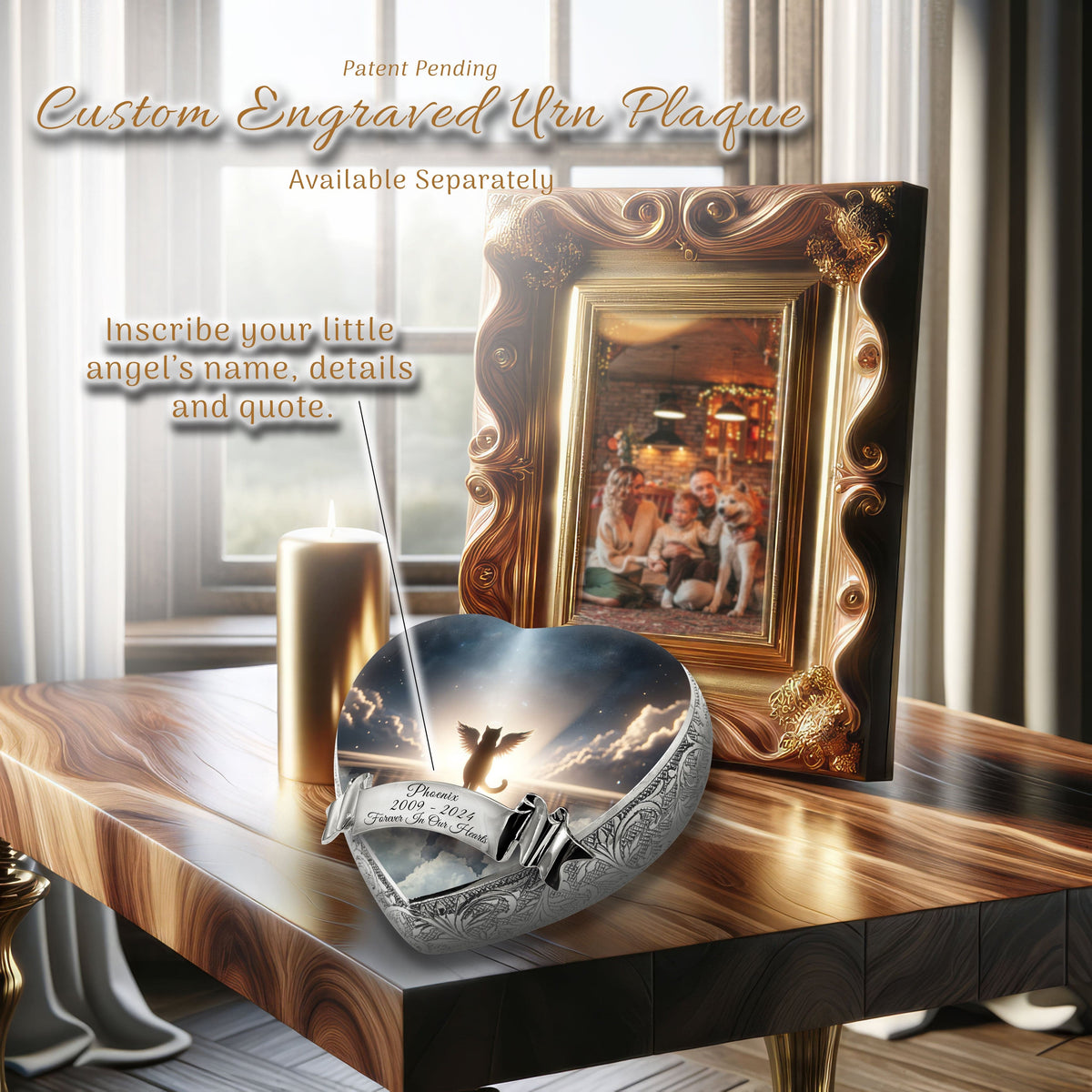 Eternal Elegance Cat Urns XXS Divine Delight Cat Urn