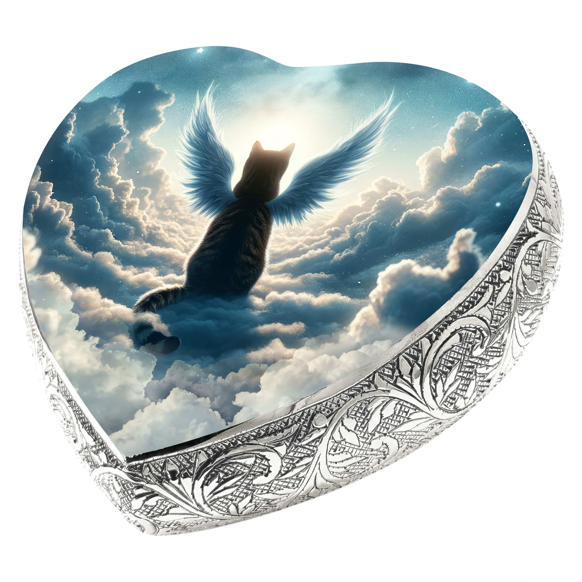 Eternal Elegance Cat Urns XXS Ethereal Eclipse Cat Urn