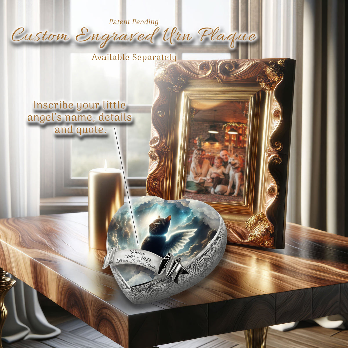 Eternal Elegance Cat Urns XXS Nebula Night Cat Urn