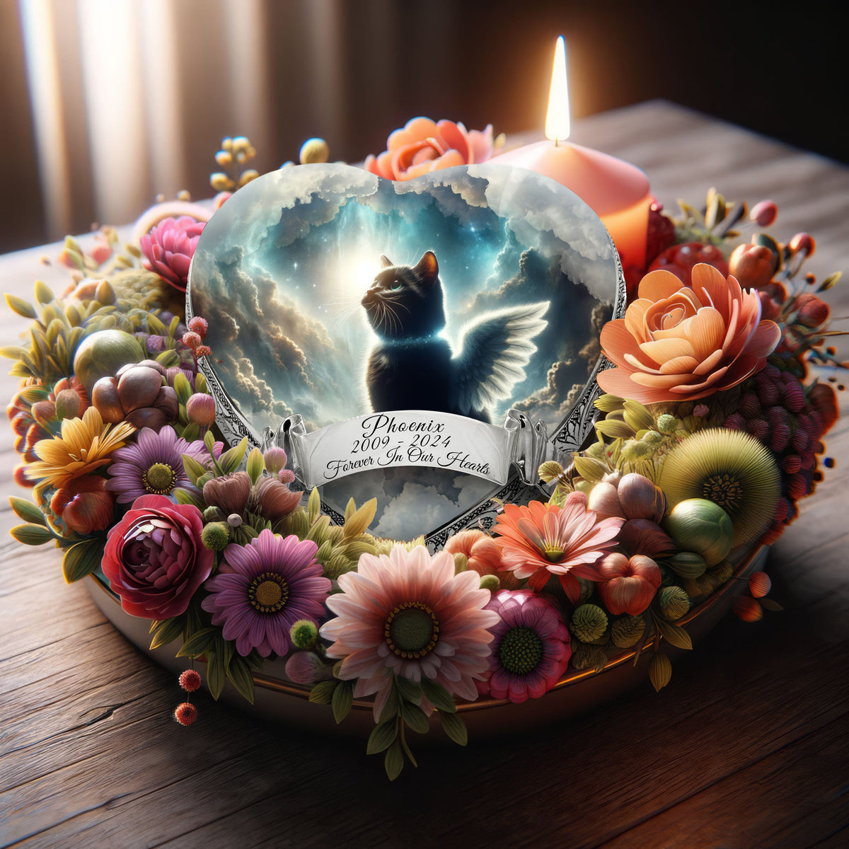 Eternal Elegance Cat Urns XXS Nebula Night Cat Urn