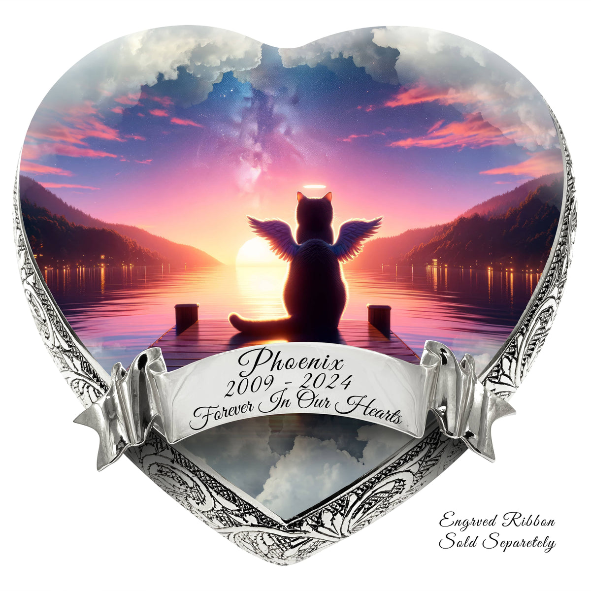 Eternal Elegance Cat Urns XXS Starlit Serenity Cat Urn