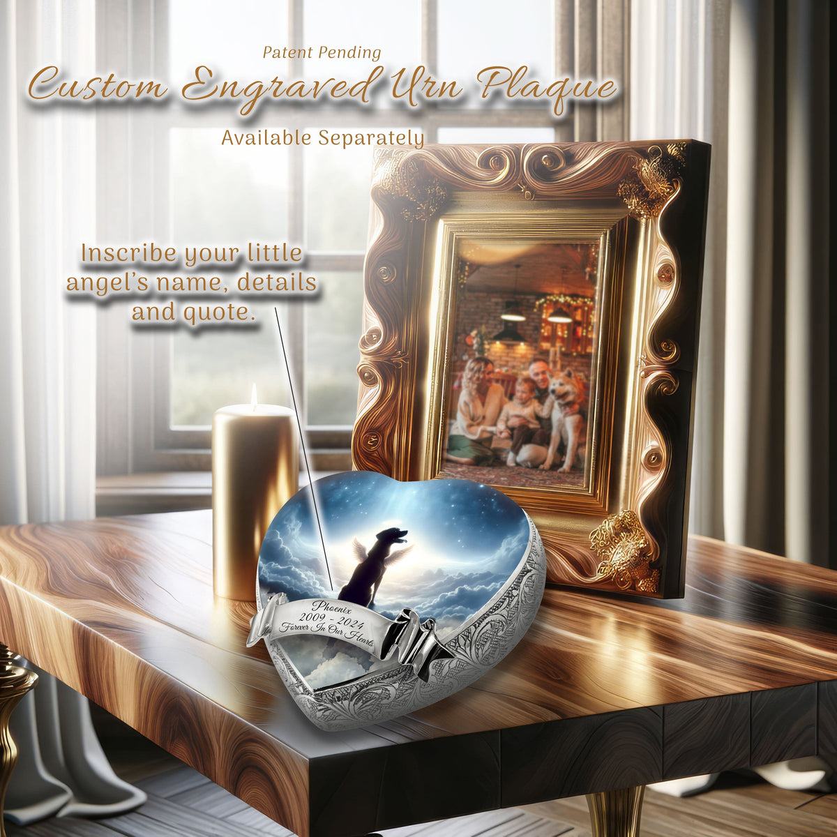 Eternal Elegance Dog Urns Any Breed - Celestial Canvas Dog Urn