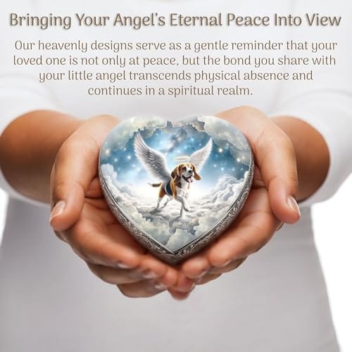 Eternal Elegance Dog Urns Beagle - Celestial Cascade Dog Urn