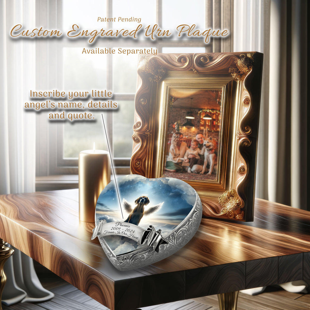 Eternal Elegance Dog Urns Beagle - Divine Tapestry Dog Urn
