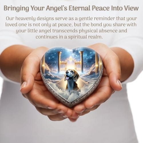 Eternal Elegance Dog Urns Beagle - Heavenly Canvas Dog Urn