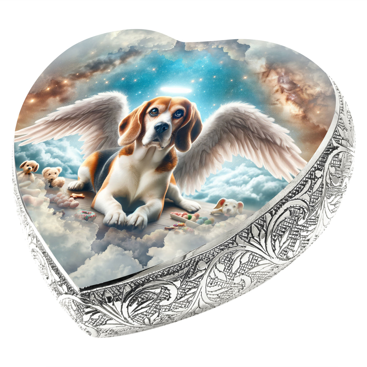 Eternal Elegance Dog Urns Beagle - Heavenly Splendor Dog Urn