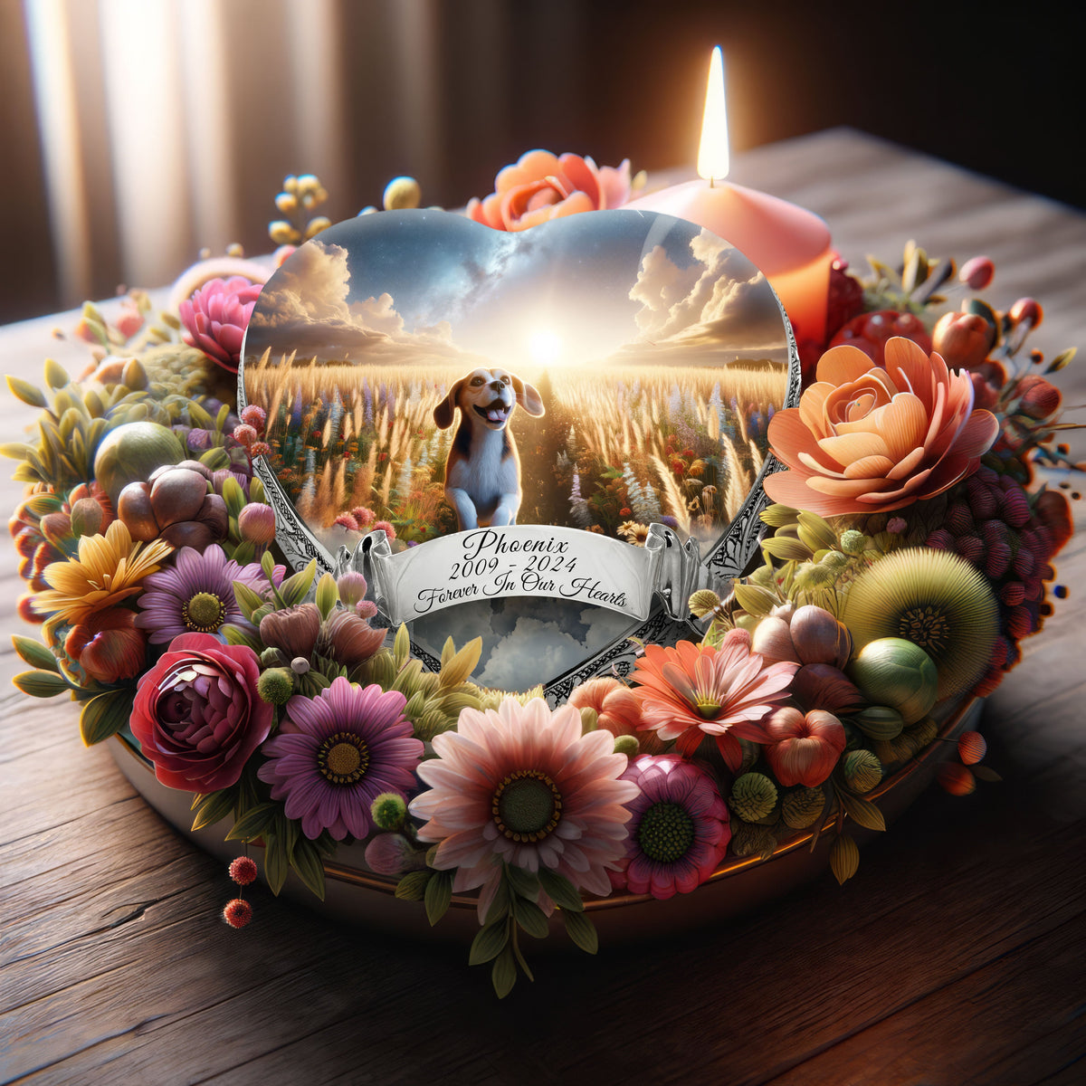 Eternal Elegance Dog Urns Beagle - Heavenly Splendor Dog Urn