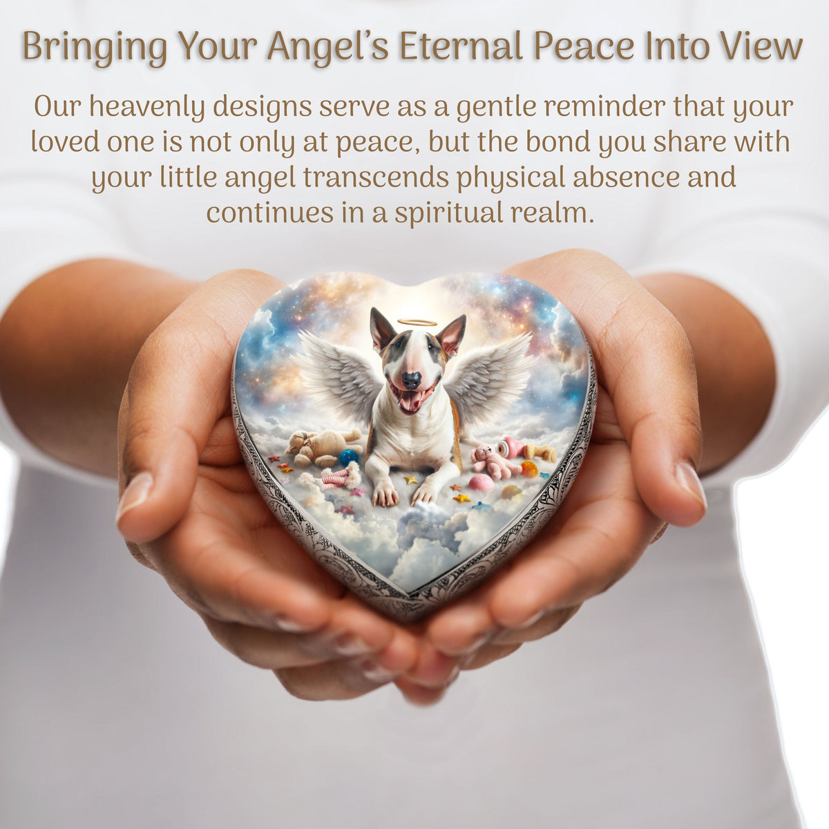 Eternal Elegance Dog Urns Bull Terrier - Cosmic Charm Dog Urn