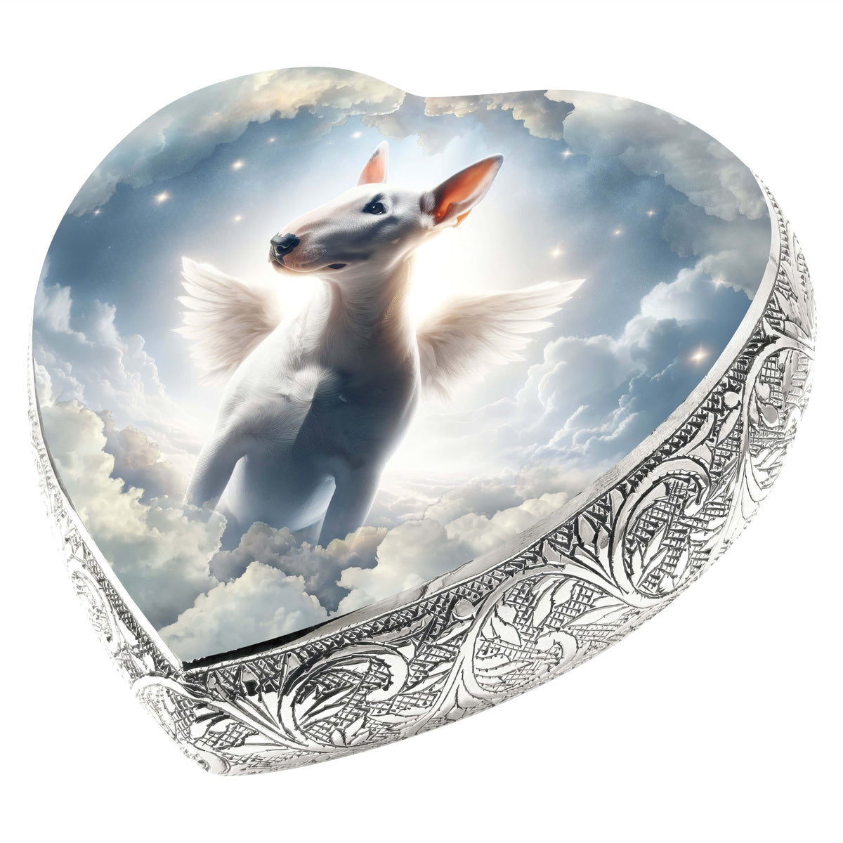 Eternal Elegance Dog Urns Bull Terrier - Cosmic Chorus Dog Urn