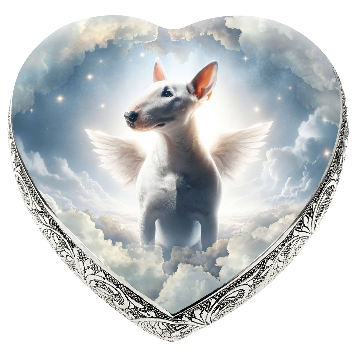Eternal Elegance Dog Urns Bull Terrier - Cosmic Chorus Dog Urn
