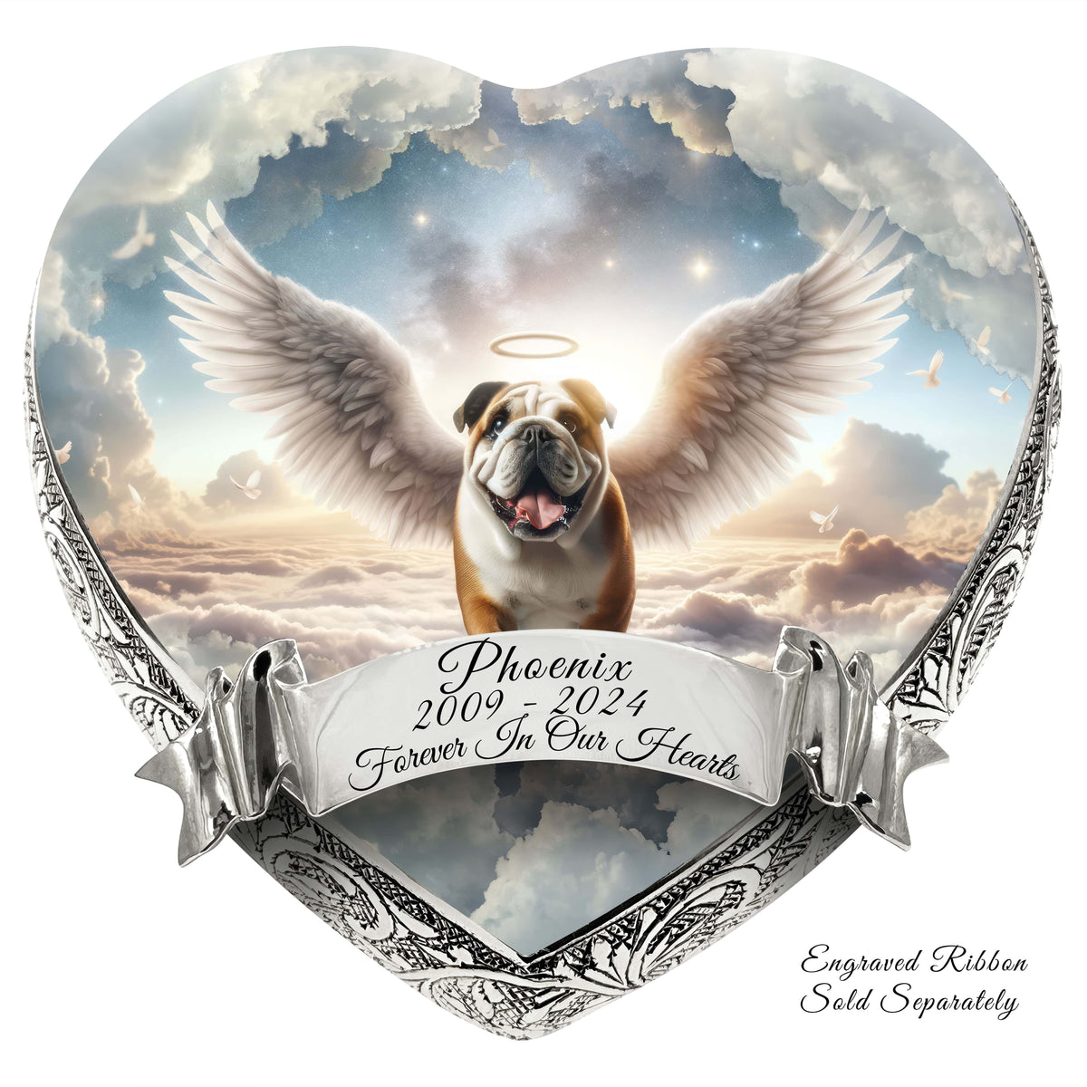 Eternal Elegance Dog Urns Bulldog - Divine Dream Dog Urn