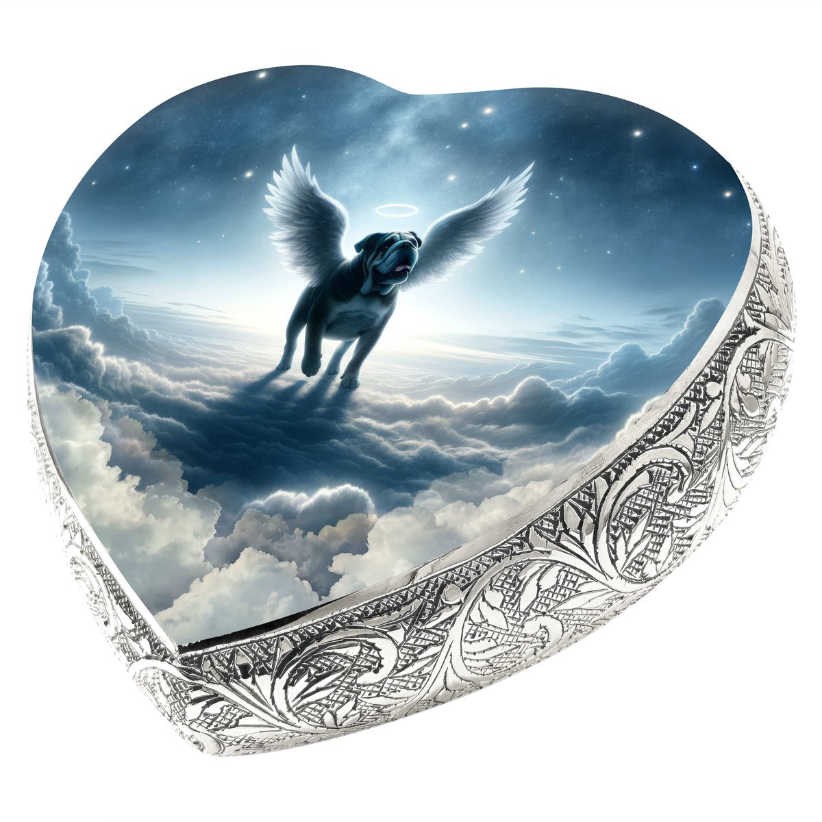 Eternal Elegance Dog Urns Bulldog - Starry Soiree Dog Urn