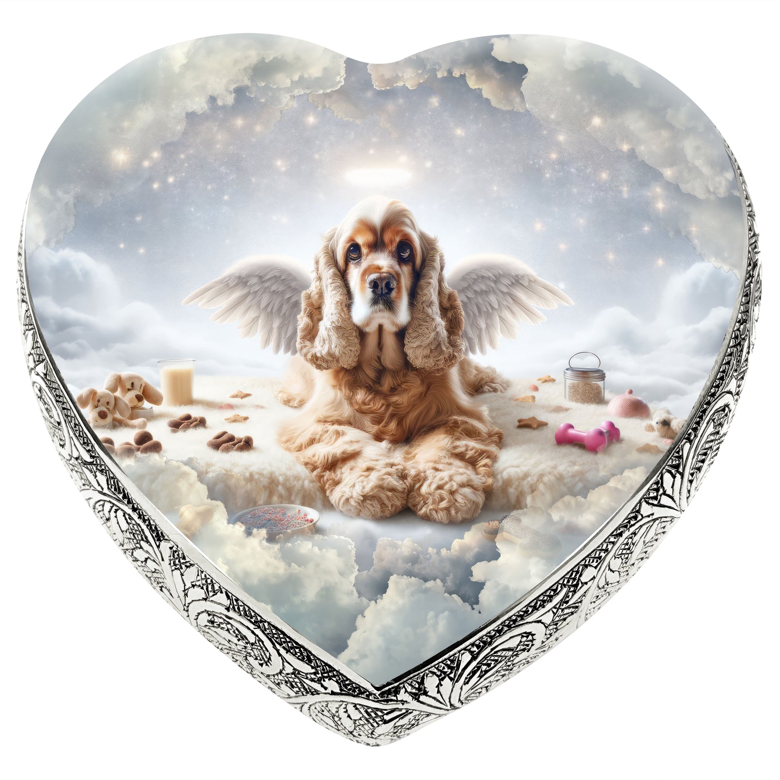 Eternal Elegance Dog Urns Cocker Spaniel - Paradise Beam Dog Urn