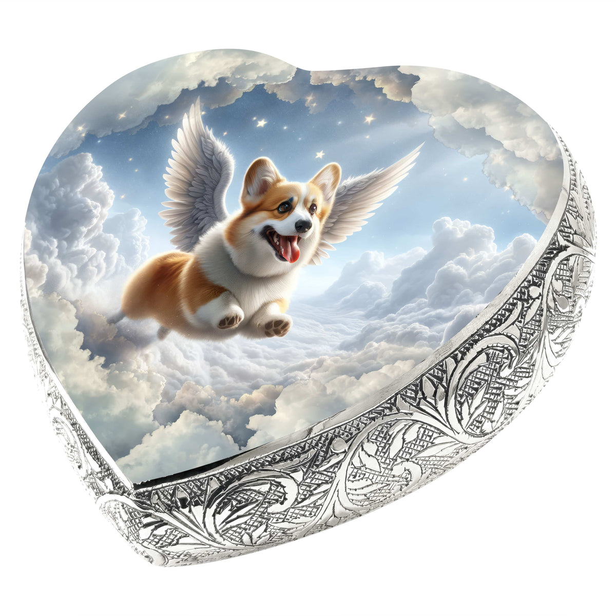 Eternal Elegance Dog Urns Corgi - Celestial Splendor Dog Urn
