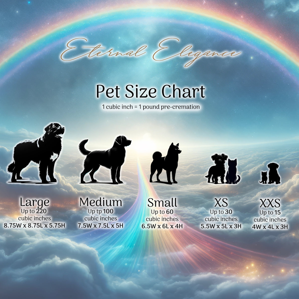 Eternal Elegance Dog Urns Doberman Pinscher - Heavenly Tapestry Dog Urn