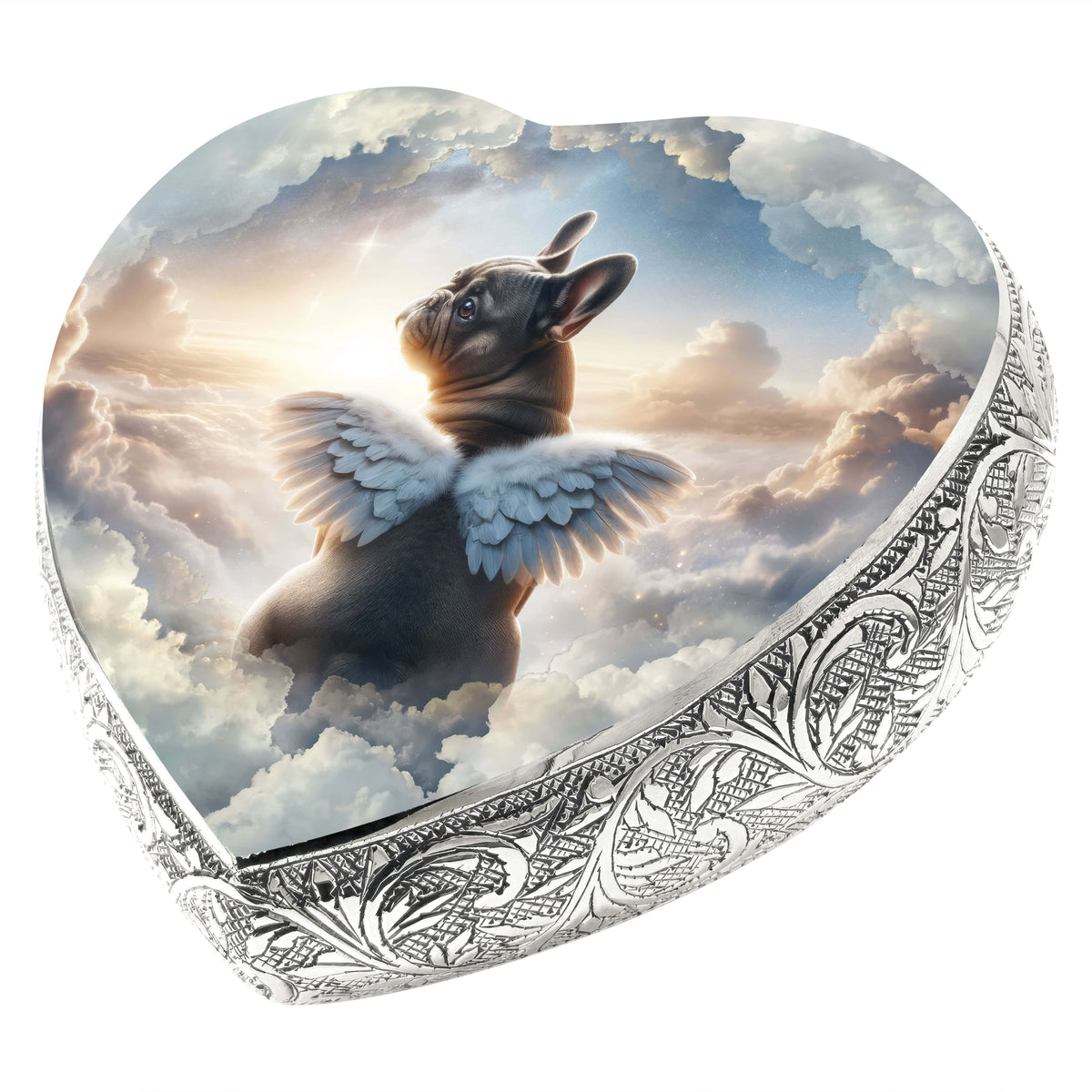 Eternal Elegance Dog Urns French Bulldog - Celestine Serenity Dog Urn