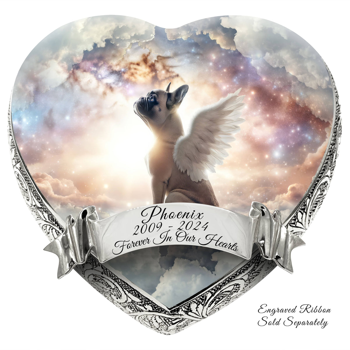 Eternal Elegance Dog Urns French Bulldog - Cosmic Fantasy Dog Urn